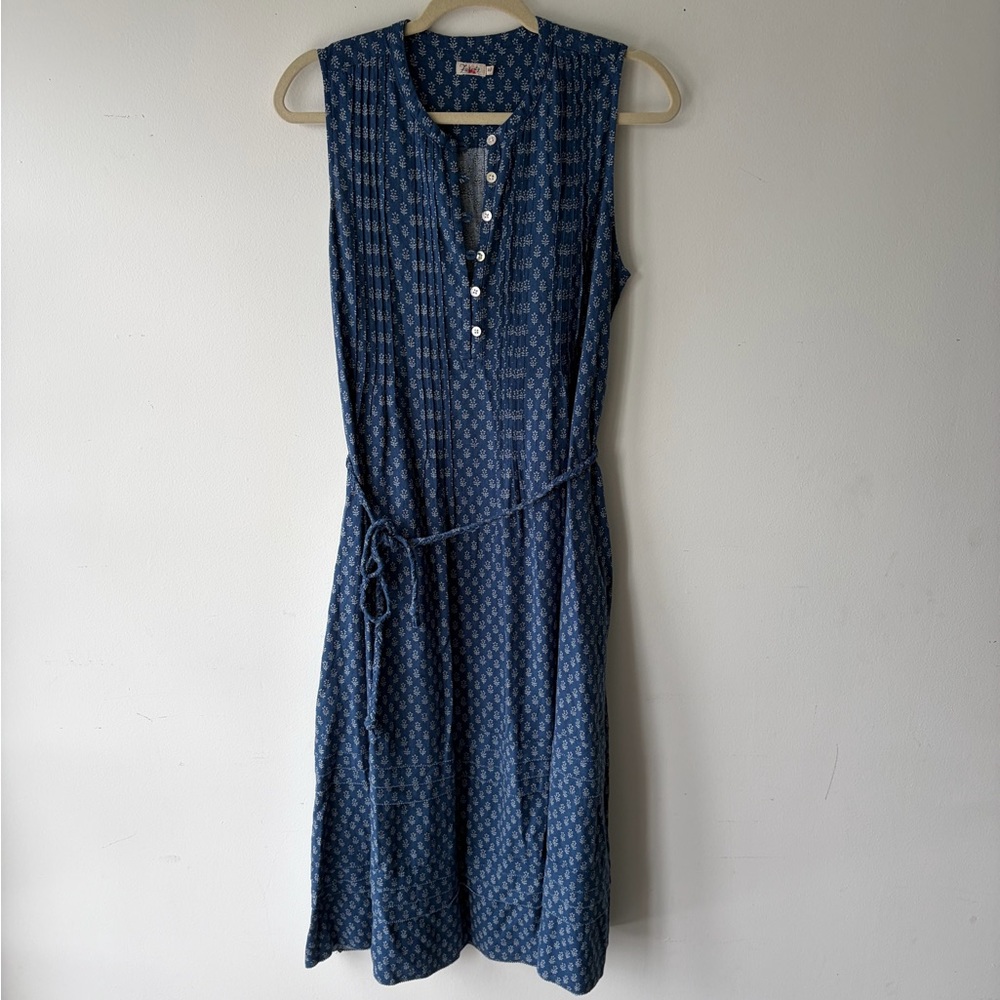 Faherty Isha Sleeveless Midi Dress - Gobi colorway - Picture 3 of 11